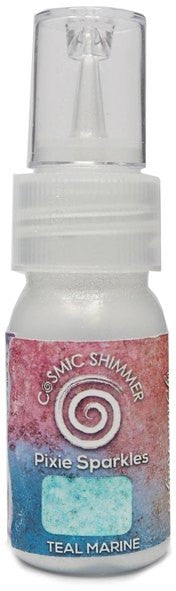 Expresiones creativas Cosmic Shimmer Pixie Sparkles Teal Marine